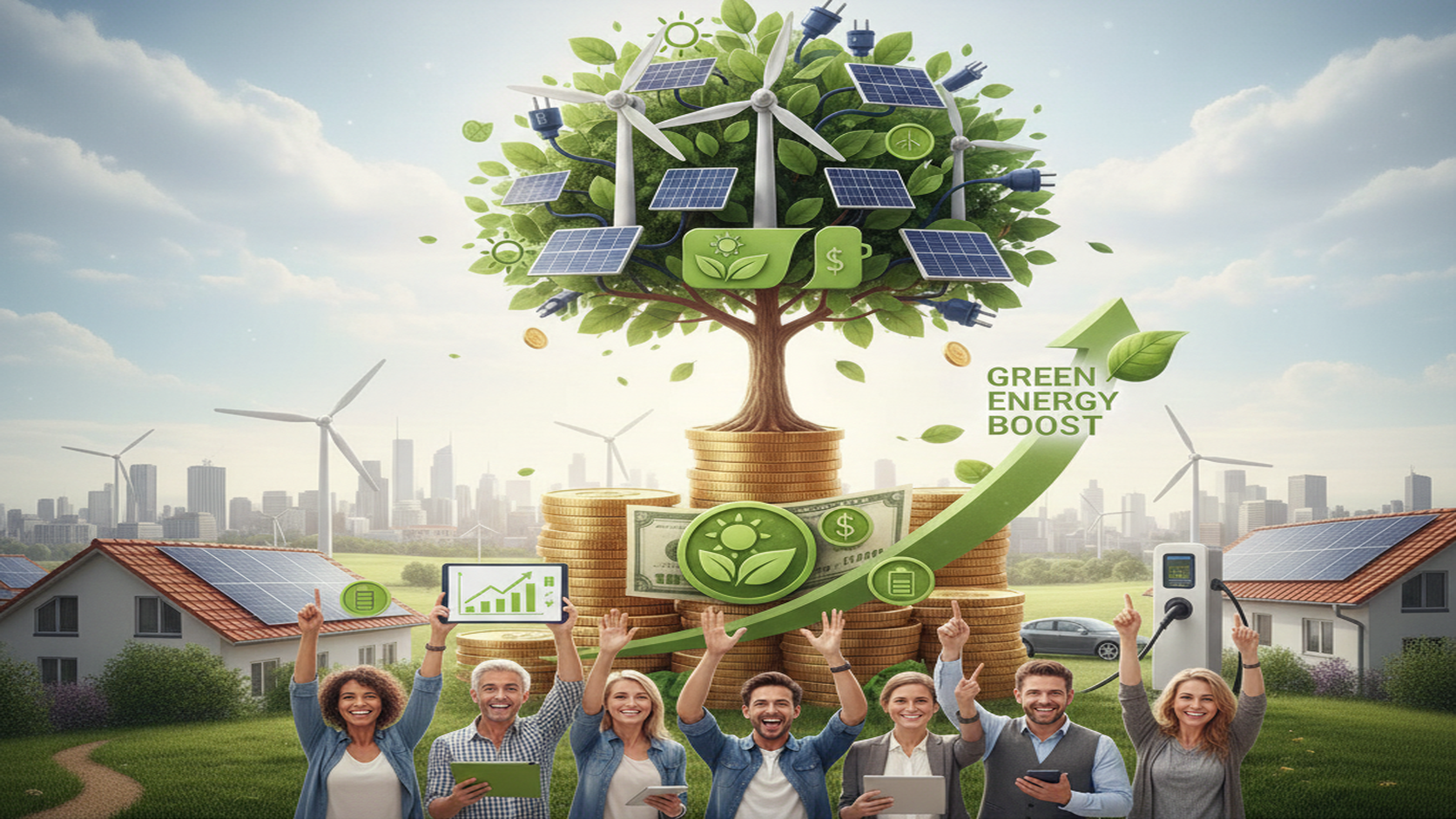 Green energy subsidies and incentives feature